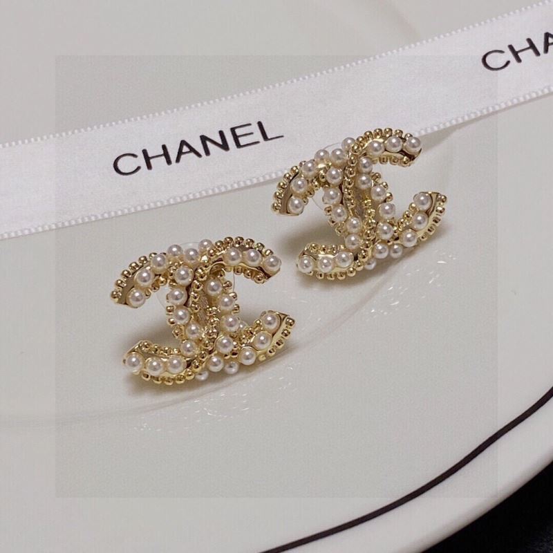 Ch*el earrings